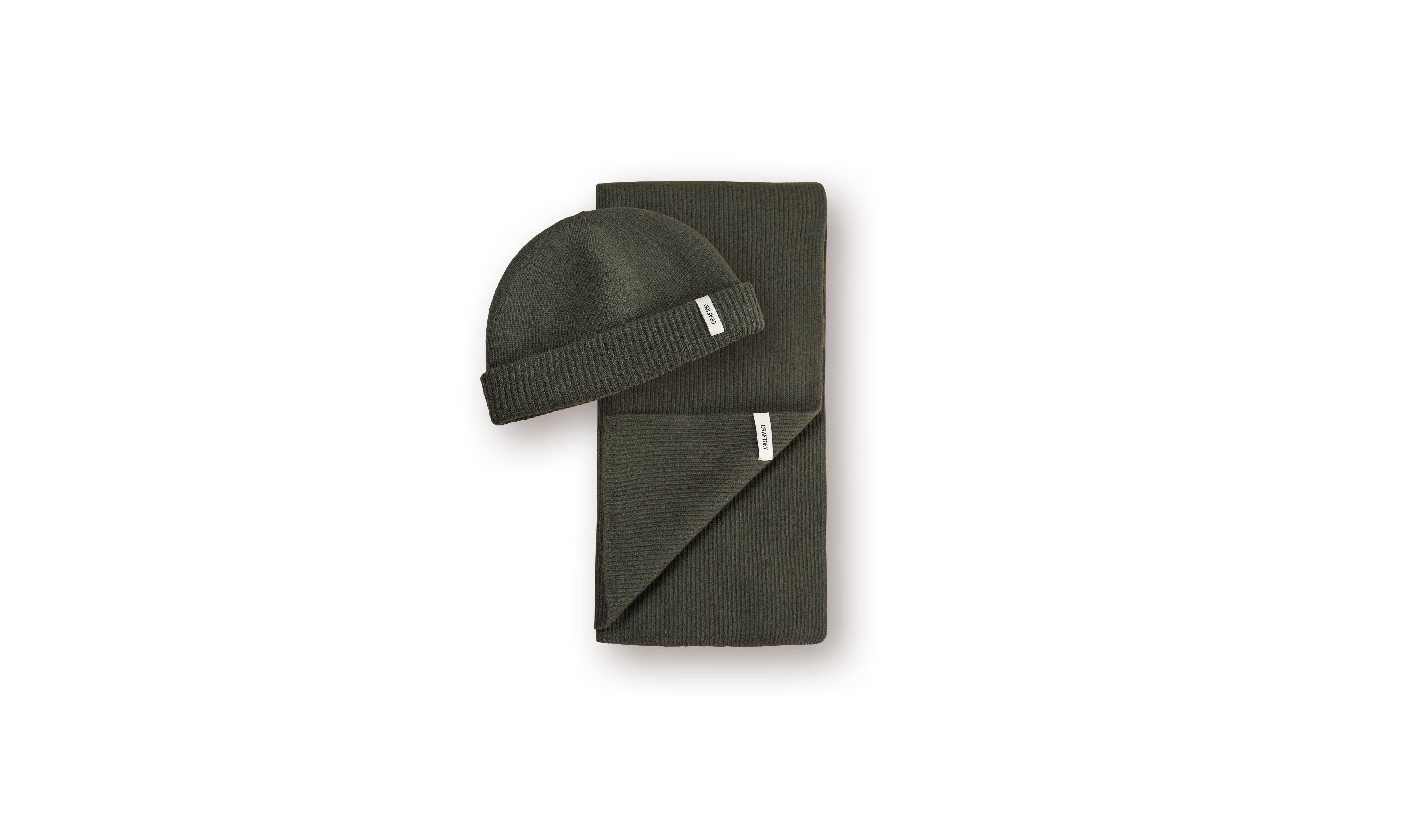 Schmale Beanie + Schmaler Schal